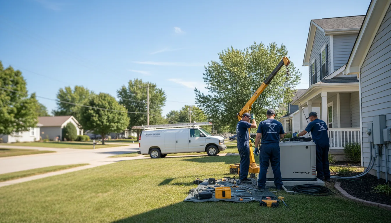 Generator Installation in Decatur, IL near me